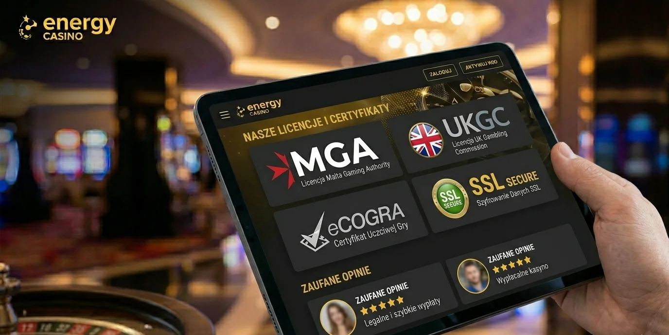 Licencje Energy Casino — MGA Malta Gaming Authority i UKGC UK Gambling Commission